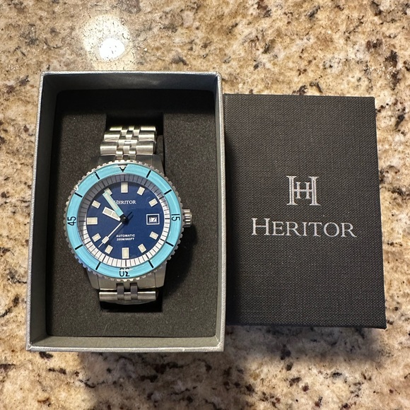 Other - Heritor Automatic Edgard Diver’s Watch w/ Date